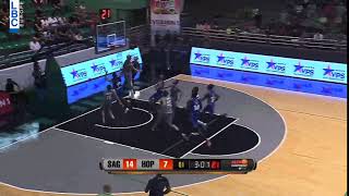 Sagesse vs Hoops  Aziz Abdel Massih Blockshot [upl. by Weisburgh]