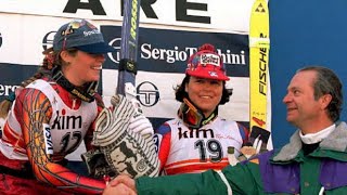 Picabo Street wins downhill Åre 1995 [upl. by Nickey]