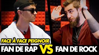 Rap vs Rock  le FACE à FACE PEIGNOIR  🔞 non cest faux trql [upl. by Eedolem]