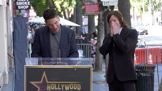 Jon Bernthal speech at Norman Reedus Hollywood Walk of Fame Star ceremony [upl. by Kirre959]