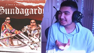 J TRIX x IKKA 🔥 Gundagardi REACTION [upl. by Swetiana]