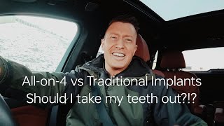 Full Arch Dental Implants vs Traditional Implants  Pros and Cons [upl. by Natehc797]