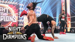 Jimmy Uso did WHAT to Roman Reigns WWE Night of Champions Highlights [upl. by Quillan652]