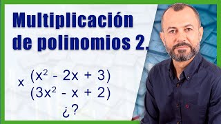 Multiplicación de polinomios 2 Ejemplos resueltos [upl. by Broder]