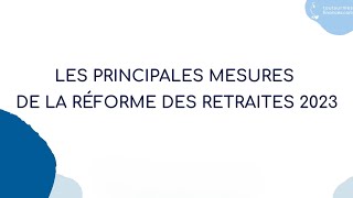 Tout comprendre de la nouvelle réforme des retraites 2023 [upl. by Corry415]