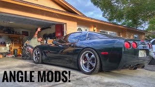 DRIFTVETTE FINALLY GETS ANGLE MODS [upl. by Neelasor882]