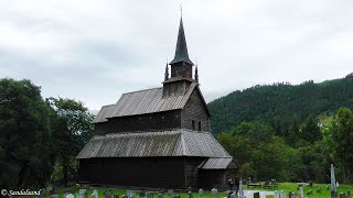 Norway  Kaupanger stavkirke stave church [upl. by Byrann]