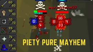 My Piety Pure Is Ready For Bounty Hunter  OSRS [upl. by Ivel195]