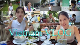 Vietnam에서 브이로그 요즘 원장님의 속마음 ㅣVLOG I NightbyJoori 후띠우 풋망고주스 크랩 [upl. by Annauqal20]