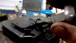 Spark plug thread repair with save a thread heli coil 2 of 3 chainsaw [upl. by Yenalem]