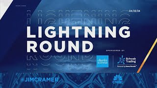 Lightning Round Caseys General Store is a hidden gem says Jim Cramer [upl. by Nima]