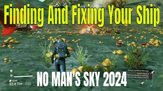 No Mans Sky Playthrough 2024 Starting Out Part 1 [upl. by Lasky]