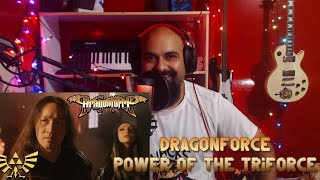 Dragonforce Power Of The Triforce Offical Video  Reaction [upl. by Niamjneb]