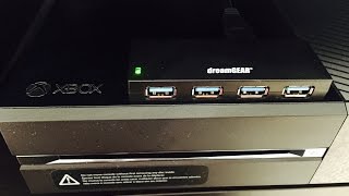 dreamGear Xbox One USB 30 Hub [upl. by Naesyar]