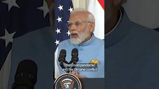 Indian PM Modi Calls on All Countries to Unite [upl. by Evilc]