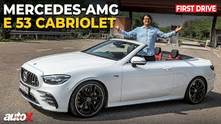 2023 Mercedes AMG E53 Cabriolet Review  Three Pointed Stardom  Test Drive  autoX [upl. by Douglas966]