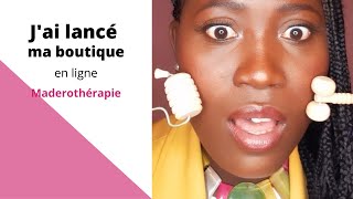 Maderotherapie visage  Jai lancé ma boutique en ligne  Code promo [upl. by Anitsirhcairam]