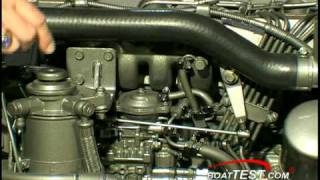 Yanmar 6LPASTP2 Engine Review 2008 HQ  By BoatTESTcom [upl. by Acimad]