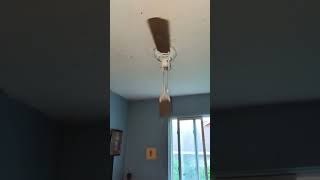 Ceiling fan blades flying off 😦💀ceilingfan shorts funny [upl. by Boothe685]