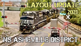 Layout Update 111723 New Scenery Coal Trains amp More [upl. by Mattah]