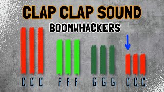 Clap Clap Sound  Boomwhackers  Clap Clap Song  Boomwhacker Play Along [upl. by Gnot27]