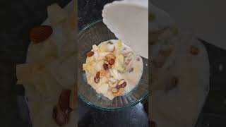 Mixed fruit salad avocado Apple banana good for health salad youtube shorts [upl. by Rouvin50]