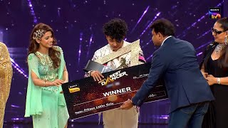 Indias Best Dancer Season 3 Winner Samarpan Lama  IBD Season 3 Winner Moment Finale Episode [upl. by Yerga]