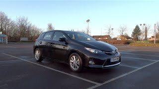 2014 Toyota Auris 16 Valvematic Icon StartUp and Full Vehicle Tour [upl. by Enimasaj834]