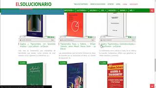 LIBROS DE PAGA GRATIS LA MEJOR PAGINA WEB LIBROS CON SOLUCIONARIOS [upl. by Nnaaihtnyc]