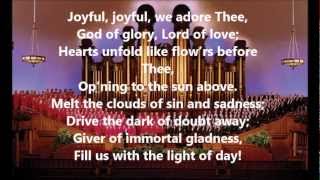 Mormon Tabernacle Choir  Joyful Joyful We Adore Thee [upl. by Bower121]