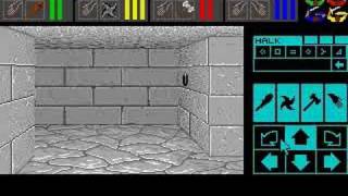 Dungeon Master Atari ST [upl. by Yemaj]