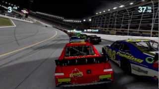 Atlanta Night Race 25 Gameplay Career Mode Nascar The Game Inside Line [upl. by Ellerahc79]