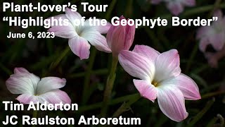 Plantlovers Tour  quotHighlights of the Geophyte Borderquot [upl. by Ganley]