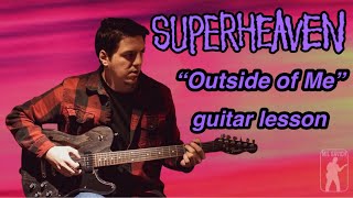 Superheaven  Outside of Me Guitar Lesson [upl. by Deborah]