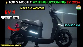 ⚡Top 5 Upcoming Electric scooter in india 2024  100 Confirm  Best Electric scooter Ev Auto Gyan [upl. by Eentrok]