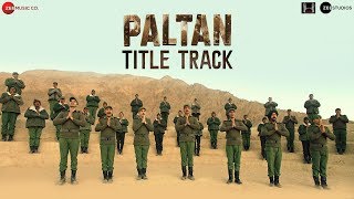 Main Zinda Hoon  Full Video  Paltan Jackie S Arjun R Sonu S Sonu Nigam  Anu Malik  J P Dutta [upl. by Bloch422]