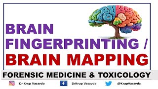 Brain Fingerprinting  Brain Mapping  Dr Krup Vasavda [upl. by Osman]