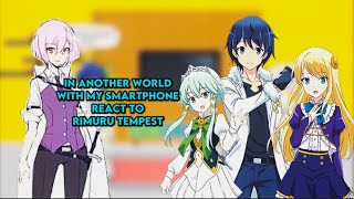 In another world with my smartphone react to Rimuru Gacha reaction ship Rimuru x Moroha [upl. by Clover]