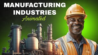 Manufacturing Industries  Class 10 geography animation video  Sunlike study [upl. by Moazami]