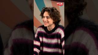 Timothée Chalamet on singing and dancing in ‘Wonka’ 🕺 [upl. by Nrek808]