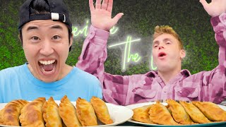 We Ate The BEST Empanadas Ever Mukbang [upl. by Eynttirb]