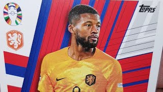 Georginio Wijnaldum  LIDL Topps Match Attax All Stars UEFA EURO 2024 Card [upl. by Ylsel542]