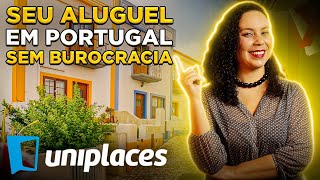 UNIPLACES  A MELHOR PLATAFORMA para você alugar QUARTOS e IMÓVEIS em PORTUGAL  Aluguel em Portugal [upl. by Tung]