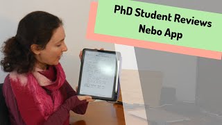 PhD Student Reviews Nebo App on iPad [upl. by Misab163]