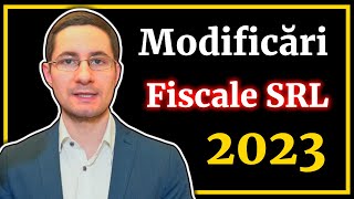 MODIFICARI FISCALE PENTRU SRL DIN 2023  Cum Ramai MicroIntreprindere Impozit 1 Venit vs 16 Profit [upl. by Grace]