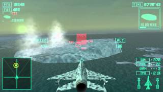 Ace Combat X Skies of Deception  Mission 6B Ice Bound [upl. by Yrian]