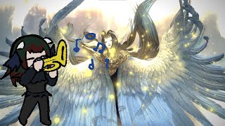 With Hearts Aligned Endsinger 2nd phase theme  Final Fantasy XIV Endwalker Solo Bard Performance [upl. by Majka733]