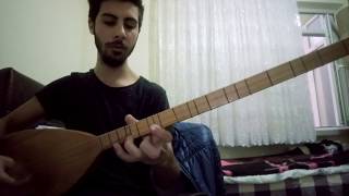 Manuş Baba  Eteği Belinde  Bağlama Cover  SOLFEJ [upl. by Irol]