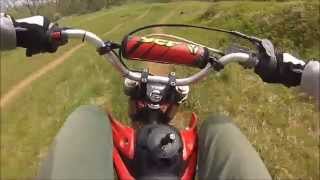 Pit Bike Ride GoPro Hero 3 [upl. by Shanleigh]