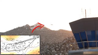 Innsbruck CIRCLE TO LAND Visual Approach  Tutorial Hun [upl. by Adnilev]